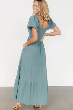 Baltic Born Carrington Maxi Dress | Vintage Teal