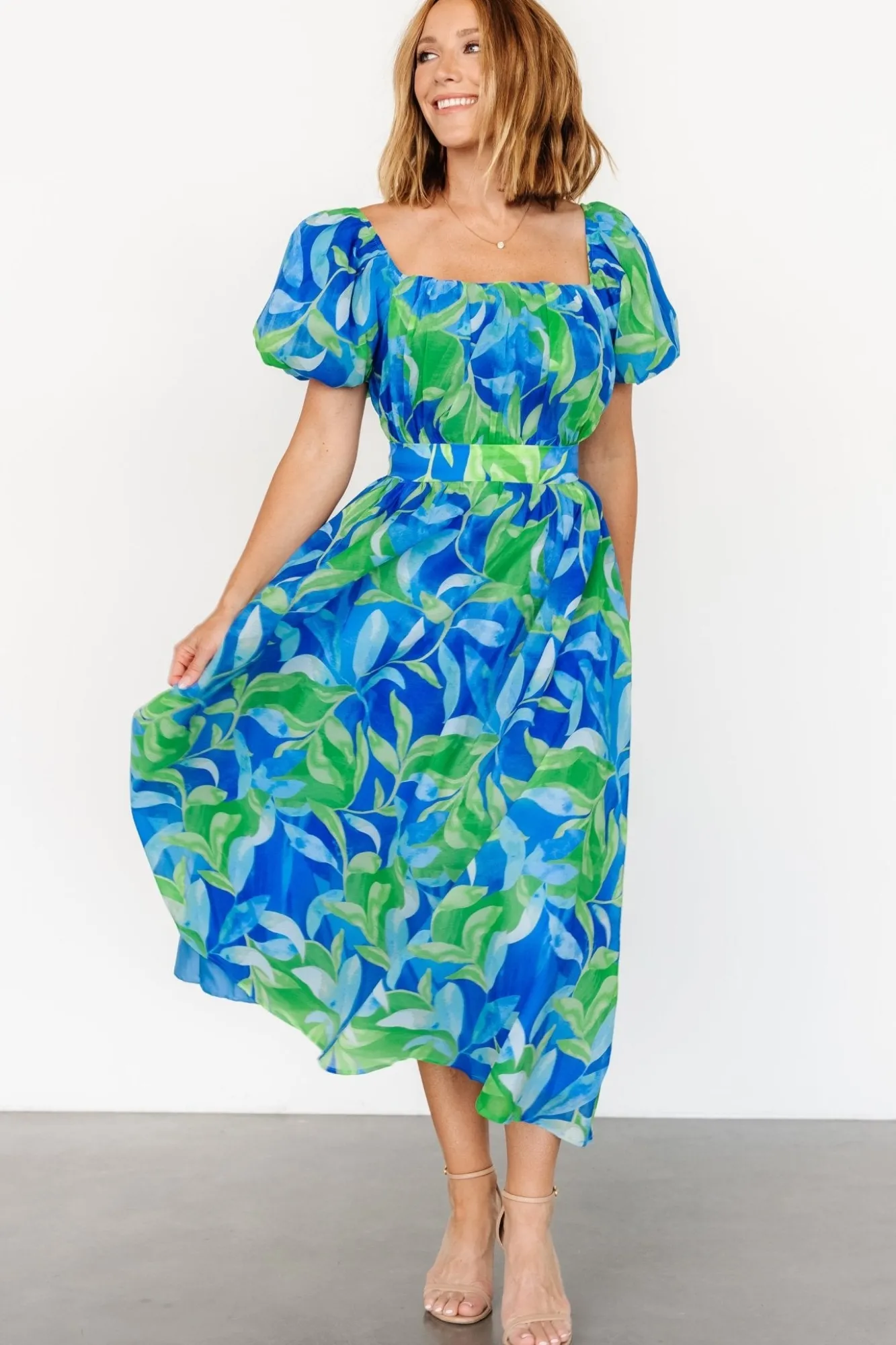 Baltic Born Catalina Midi Dress | Blue + Green