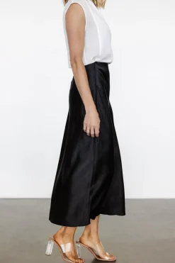 Baltic Born Celeste Satin Midi Skirt |
