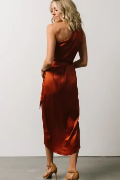 Baltic Born Celia One Shoulder Midi Dress |