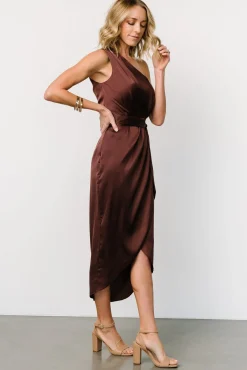 Baltic Born Celia One Shoulder Midi Dress |