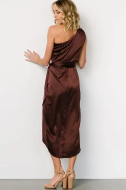 Baltic Born Celia One Shoulder Midi Dress |