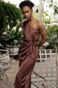 Baltic Born Celia One Shoulder Midi Dress |