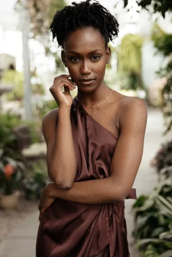 Baltic Born Celia One Shoulder Midi Dress |