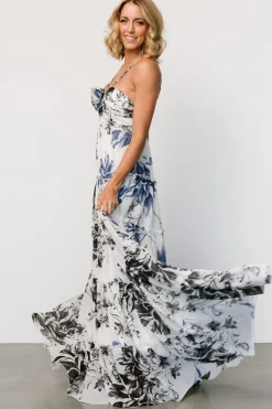 Baltic Born Charmaine Maxi Dress | Navy + Black Floral