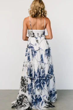 Baltic Born Charmaine Maxi Dress | Navy + Black Floral