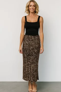 Baltic Born Charmed Sequin Midi Skirt |