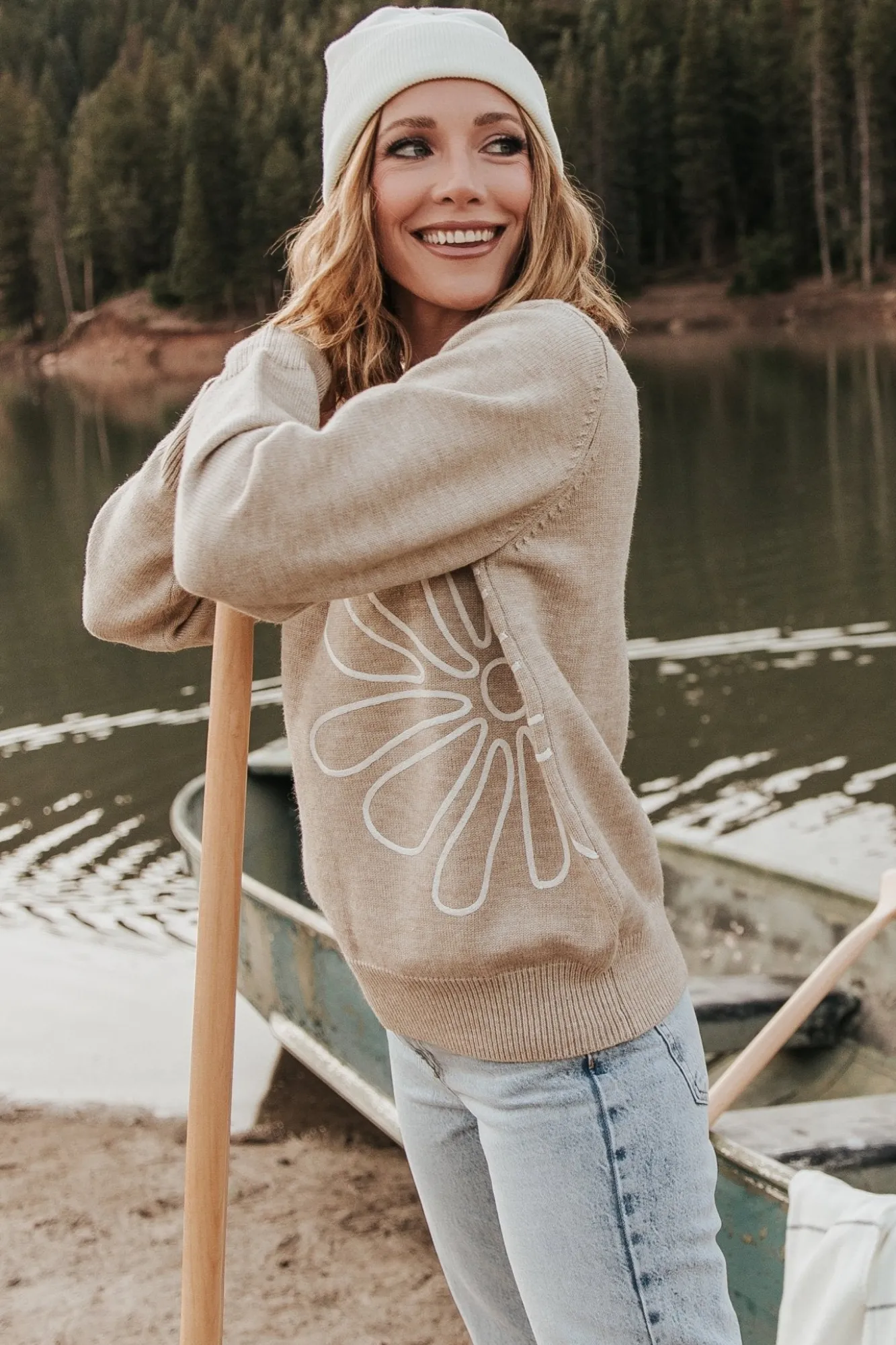 Baltic Born Cherish Flower Sweater |