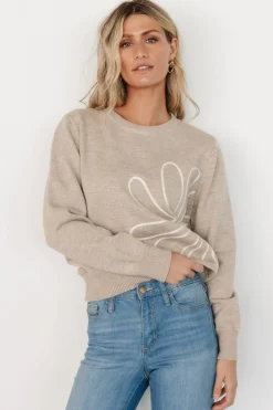 Baltic Born Cherish Flower Sweater |