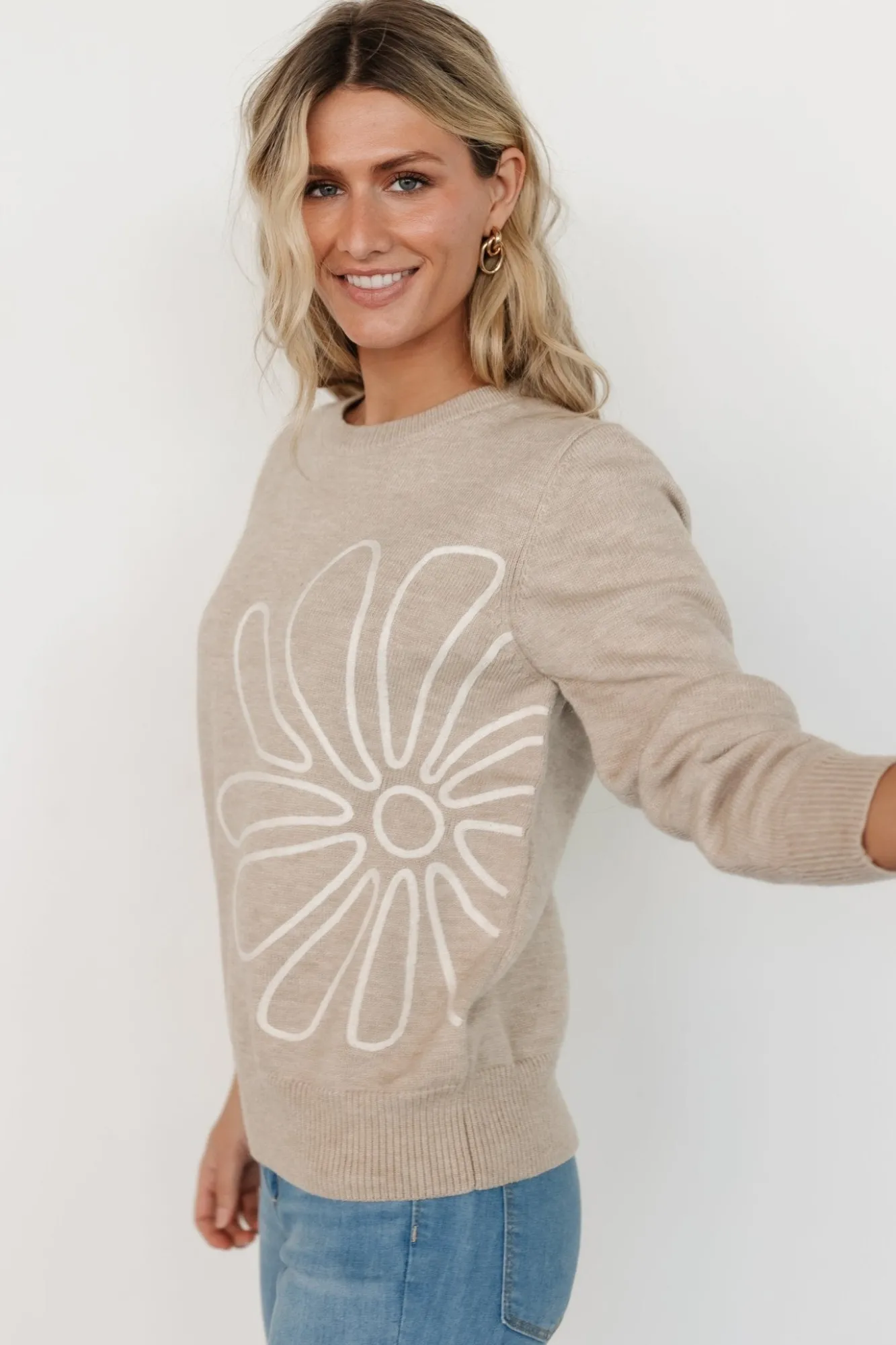 Baltic Born Cherish Flower Sweater |