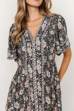 Baltic Born Cheryl Maxi Dress | Midnight Floral