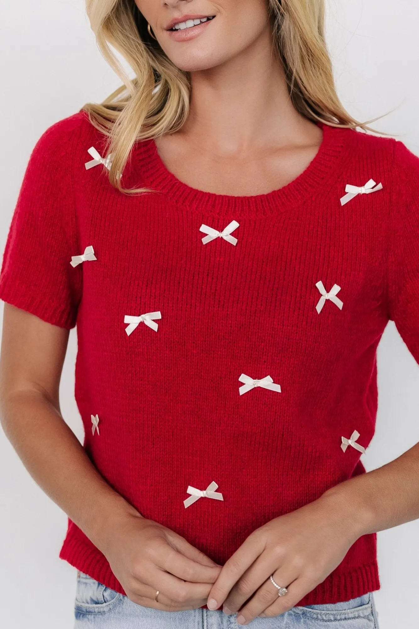 Baltic Born Chloe Bow Sweater |