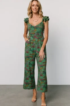Baltic Born Chora Jumpsuit | Green Multi