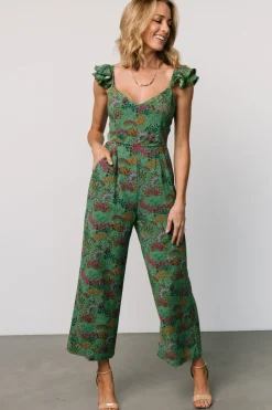 Baltic Born Chora Jumpsuit | Green Multi