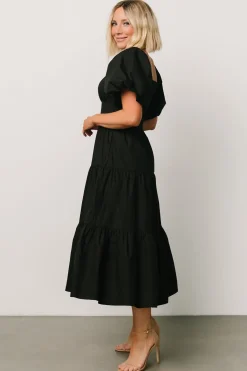 Baltic Born Cindy Puff Sleeve Tiered Dress |