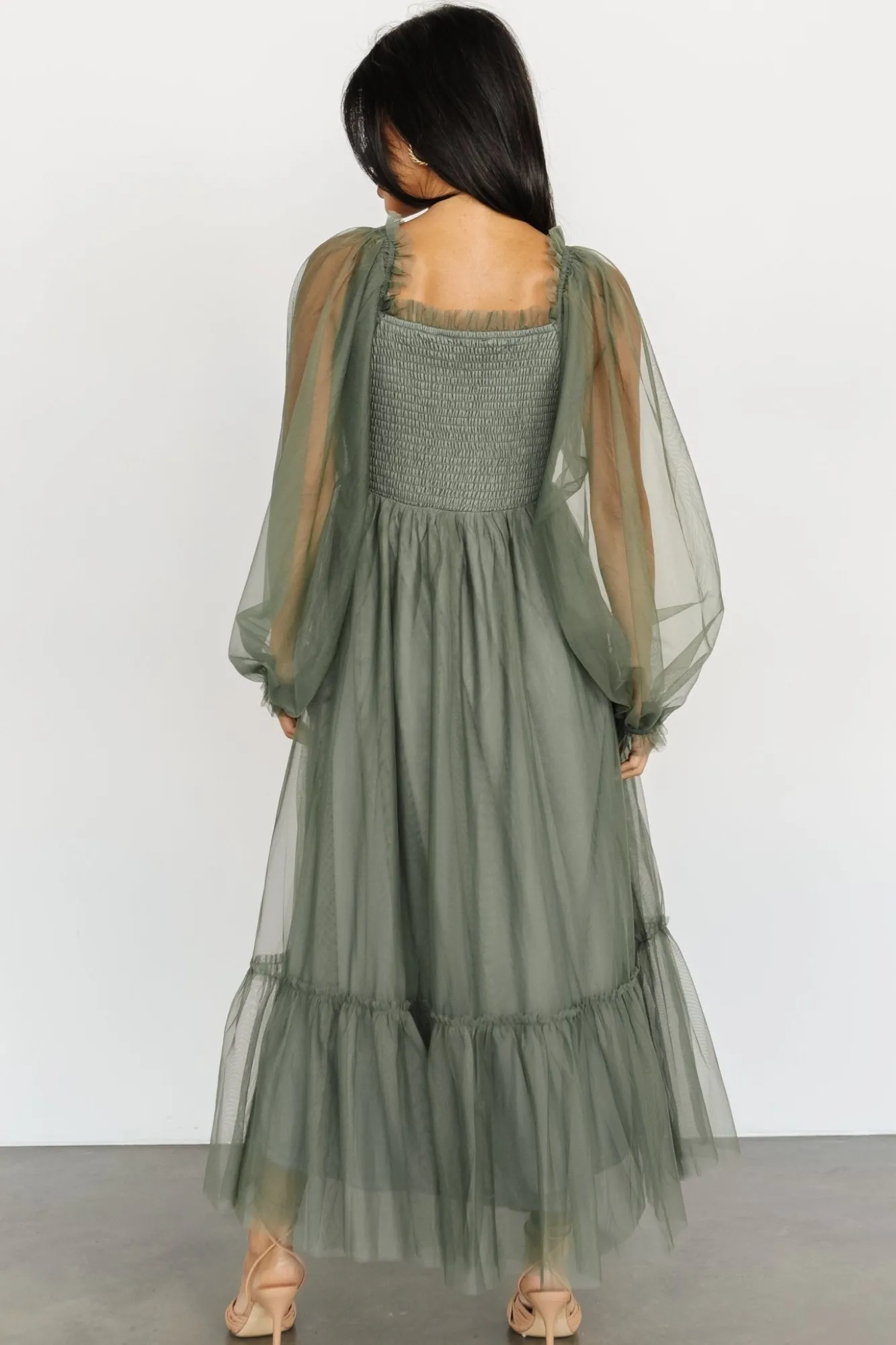 Baltic Born Cleobelle Maxi Dress | Dusty Olive