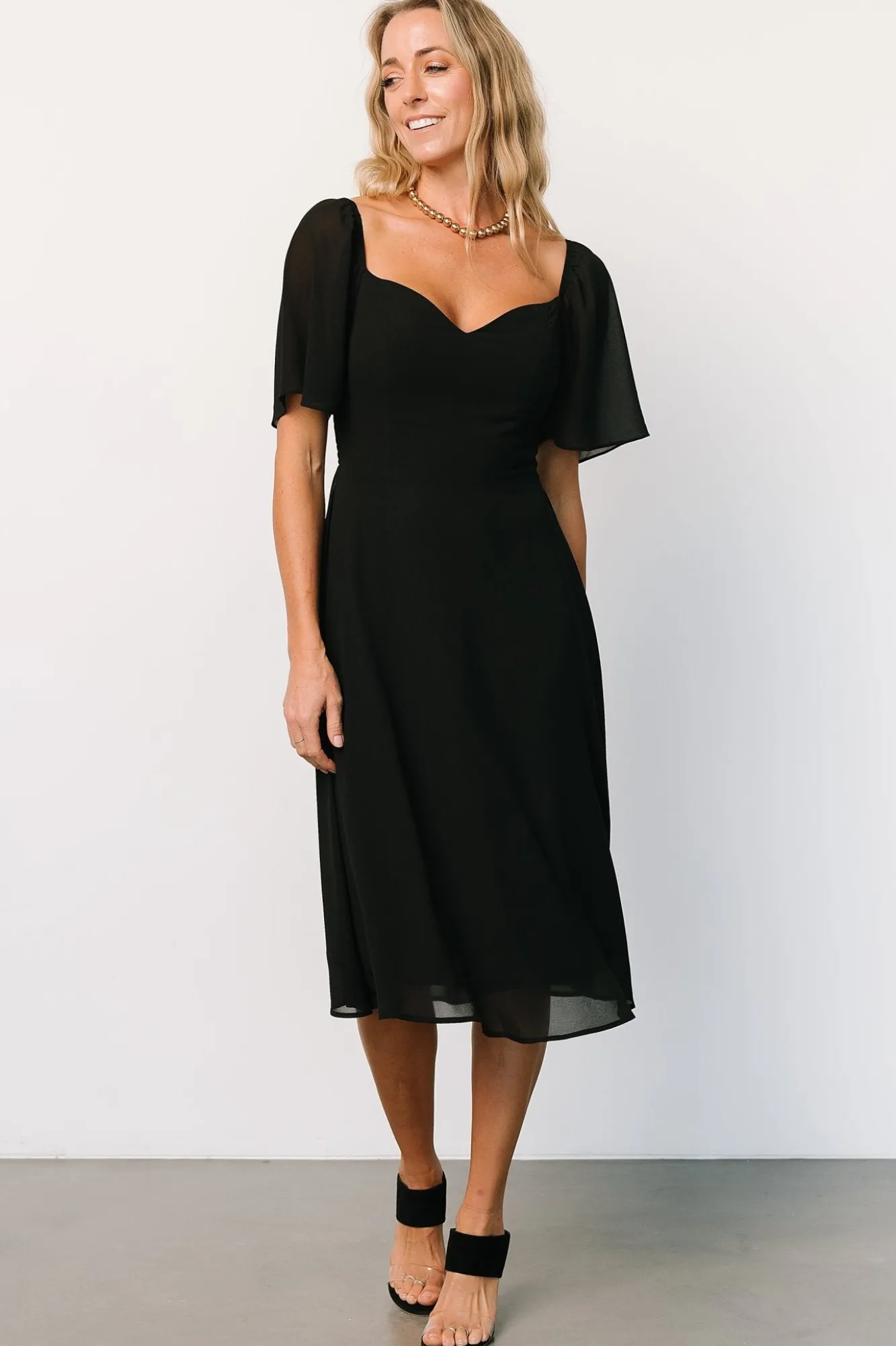 Baltic Born Colette Sweetheart Midi Dress |