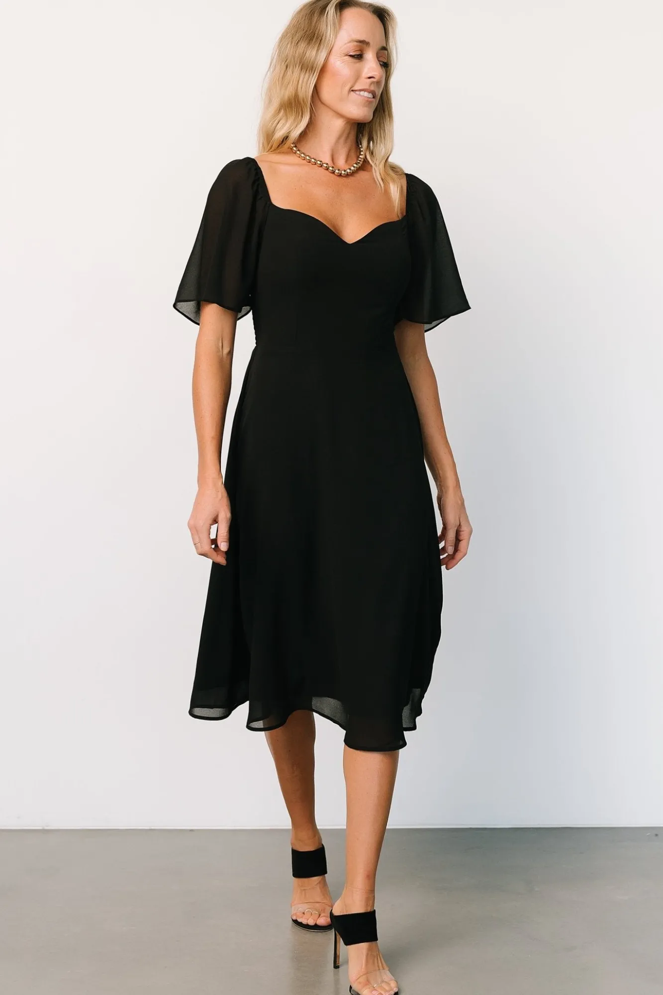 Baltic Born Colette Sweetheart Midi Dress |