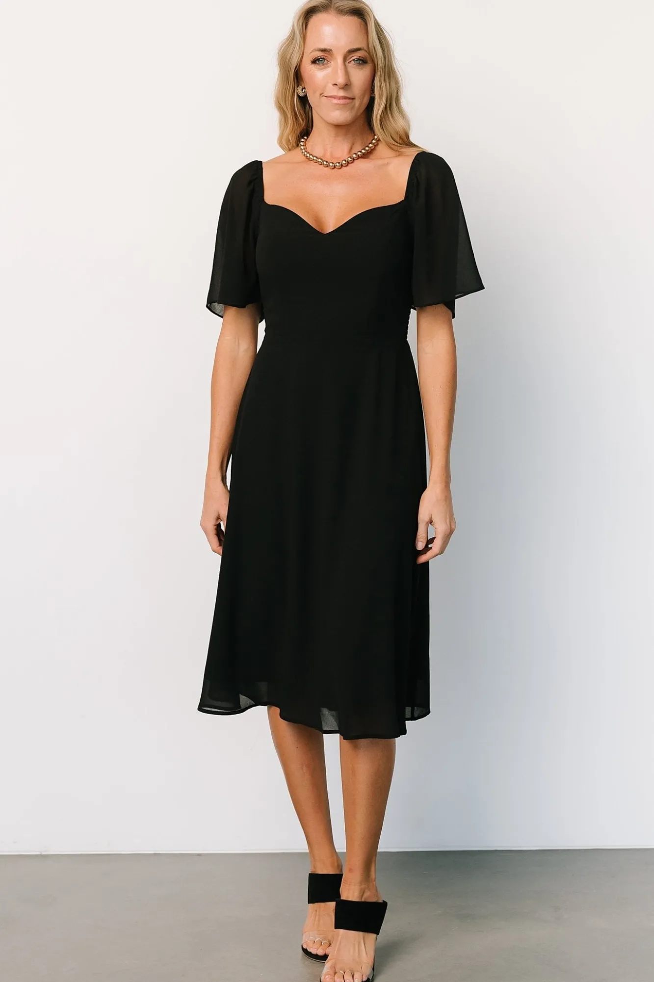 Baltic Born Colette Sweetheart Midi Dress |