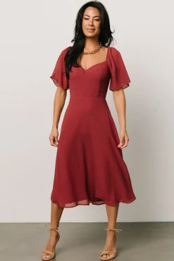 Baltic Born Colette Sweetheart Midi Dress |