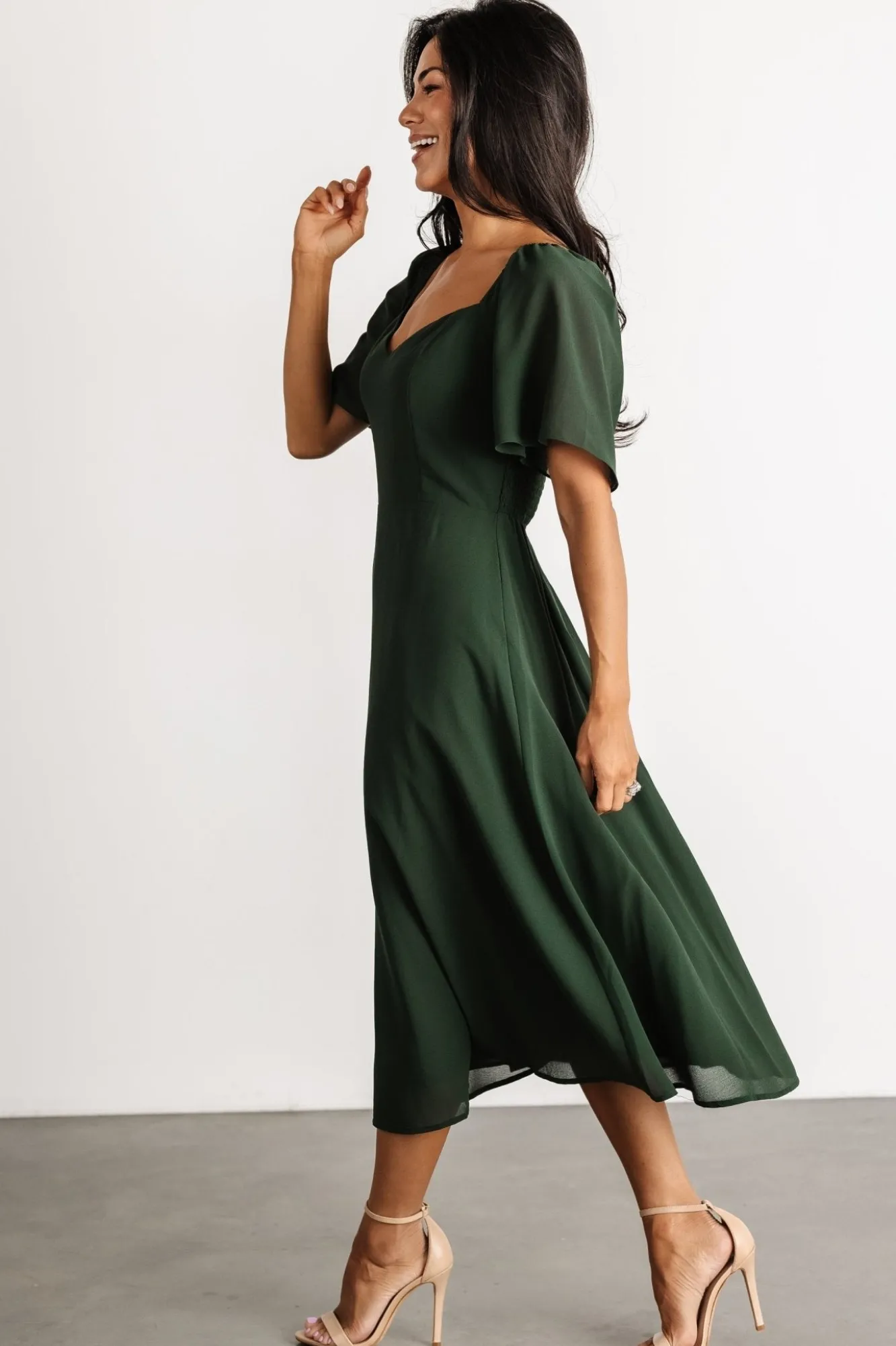Baltic Born Colette Sweetheart Midi Dress |