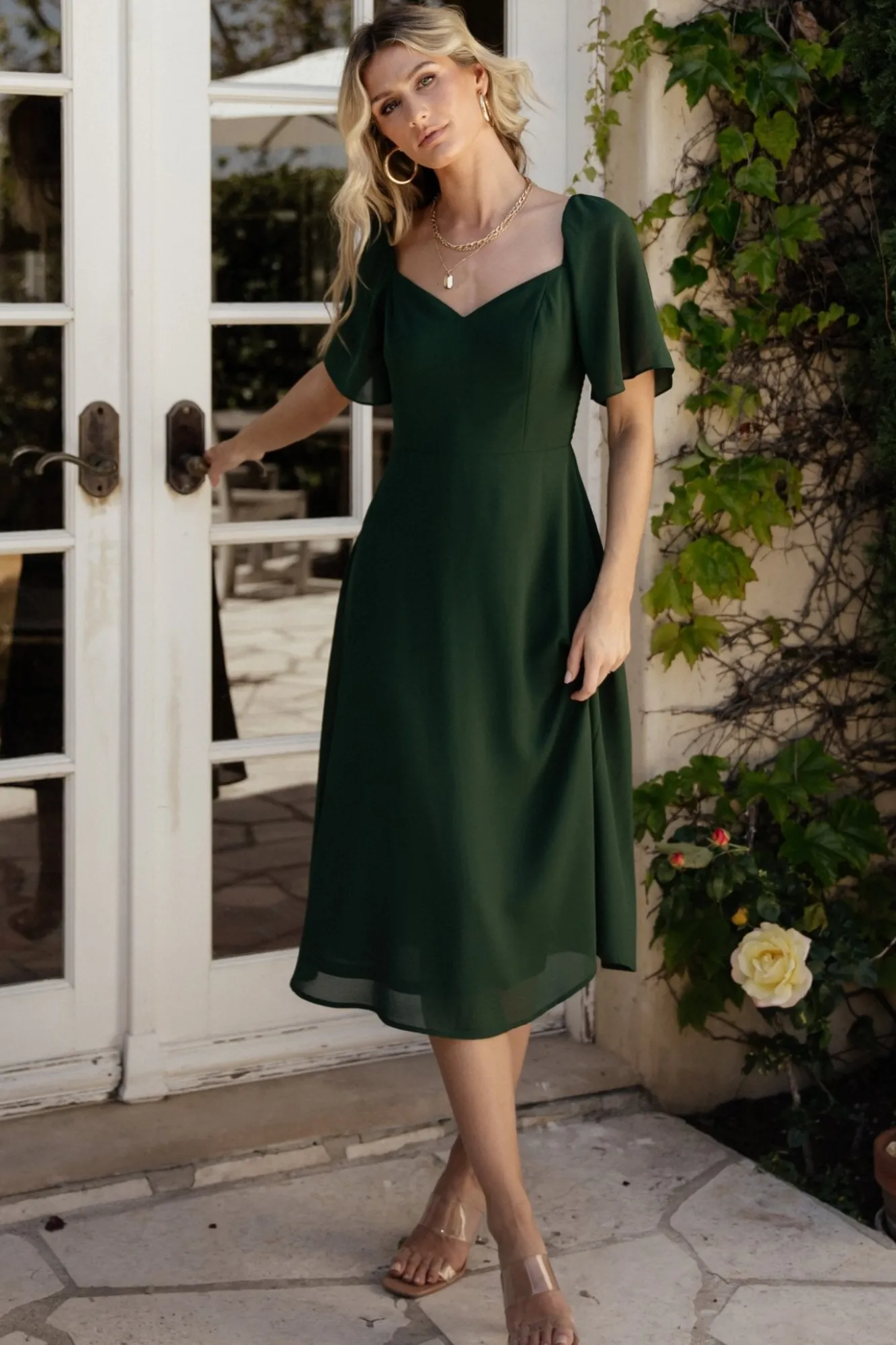Baltic Born Colette Sweetheart Midi Dress |