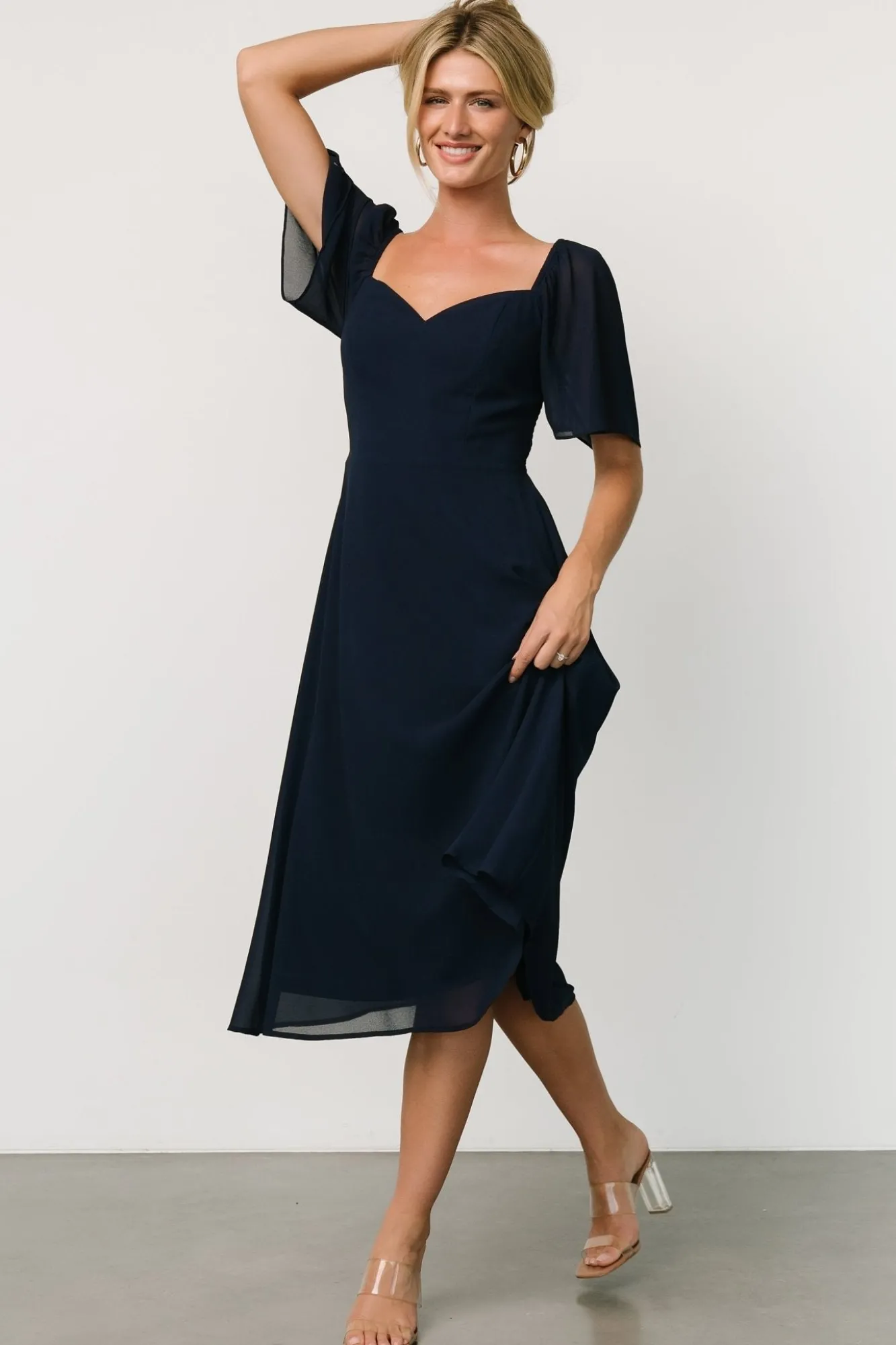 Baltic Born Colette Sweetheart Midi Dress |