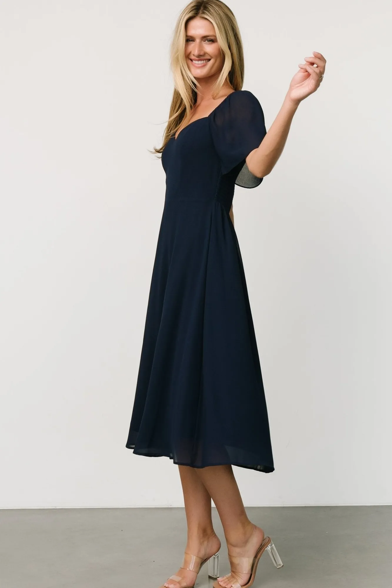 Baltic Born Colette Sweetheart Midi Dress |