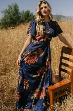 Baltic Born Colina Maxi Dress | Navy Floral