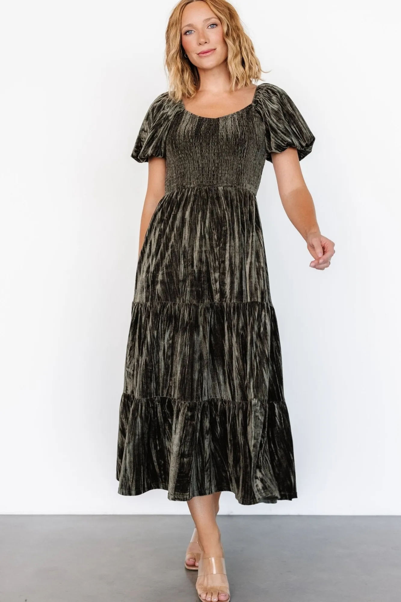 Baltic Born Colleen Velvet Maxi Dress |