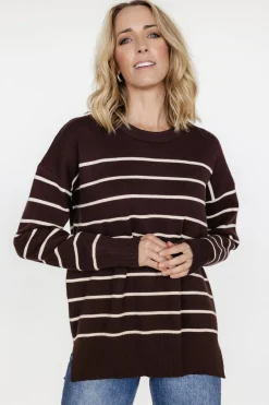 Baltic Born Colmar Striped Sweater | Clove + Cream