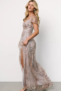Baltic Born Corinne Shimmer Maxi Gown |