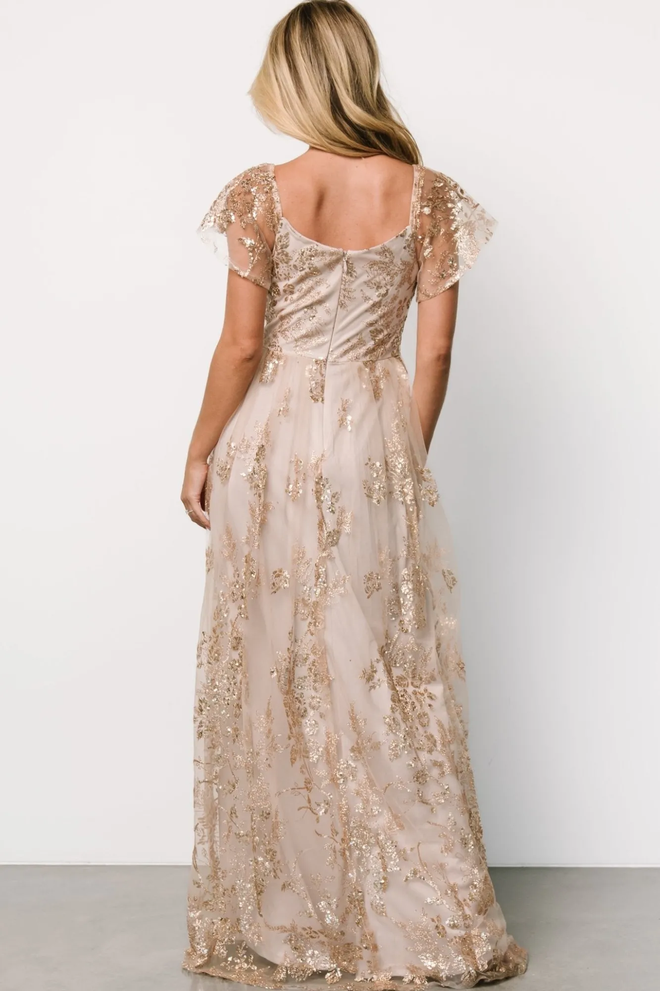 Baltic Born Corinne Shimmer Maxi Gown |