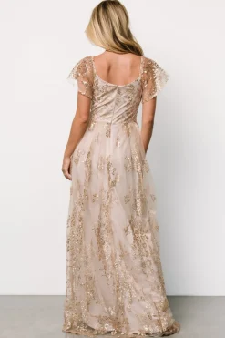 Baltic Born Corinne Shimmer Maxi Gown |