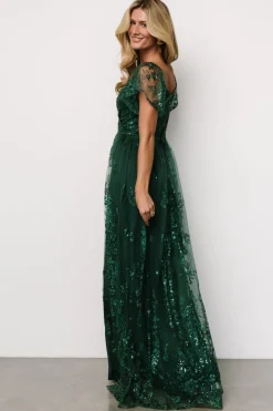 Baltic Born Corinne Shimmer Maxi Gown |