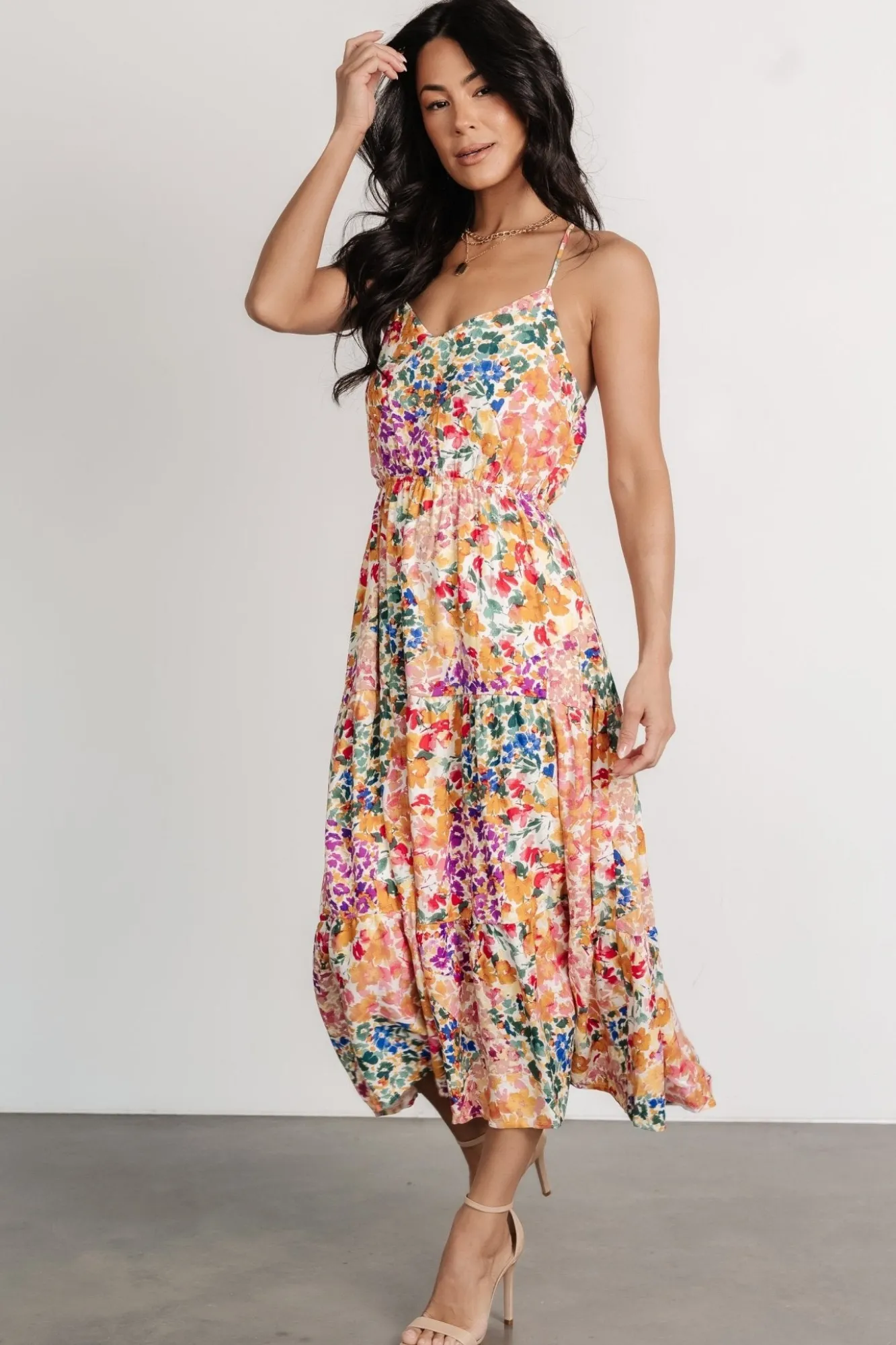 Baltic Born Coronado Midi Dress | Multi Floral