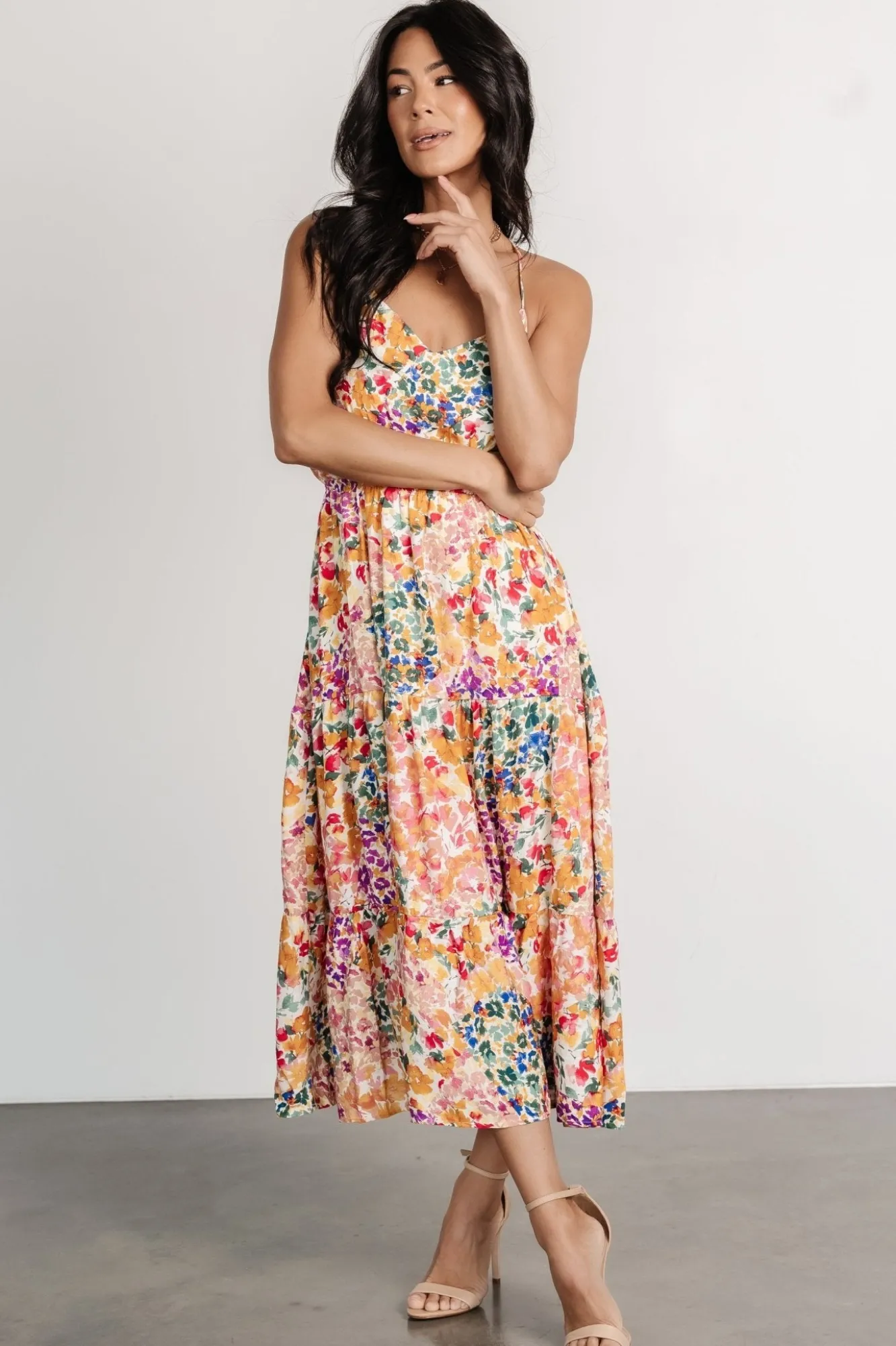 Baltic Born Coronado Midi Dress | Multi Floral