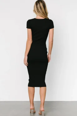Baltic Born Dana Ribbed Midi Dress |