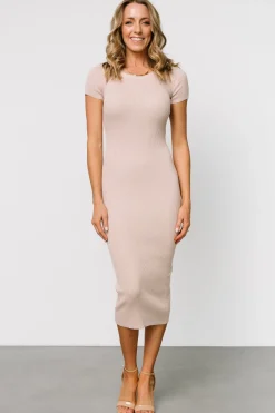 Baltic Born Dana Ribbed Midi Dress |