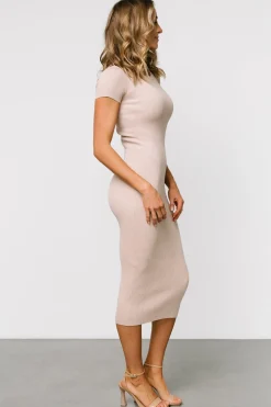 Baltic Born Dana Ribbed Midi Dress |