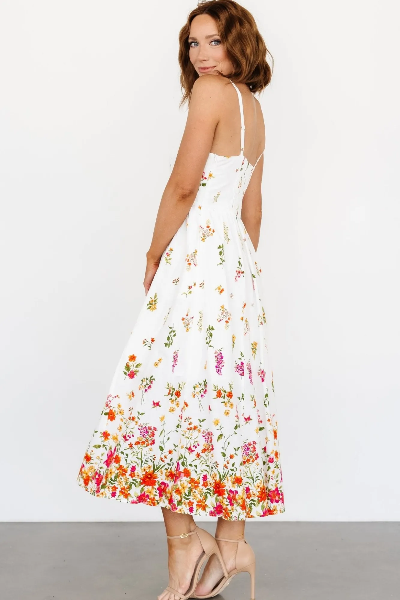 Baltic Born Daniella Tank Dress | Off White Floral
