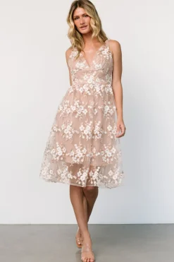 Baltic Born Dante Applique Midi Dress |