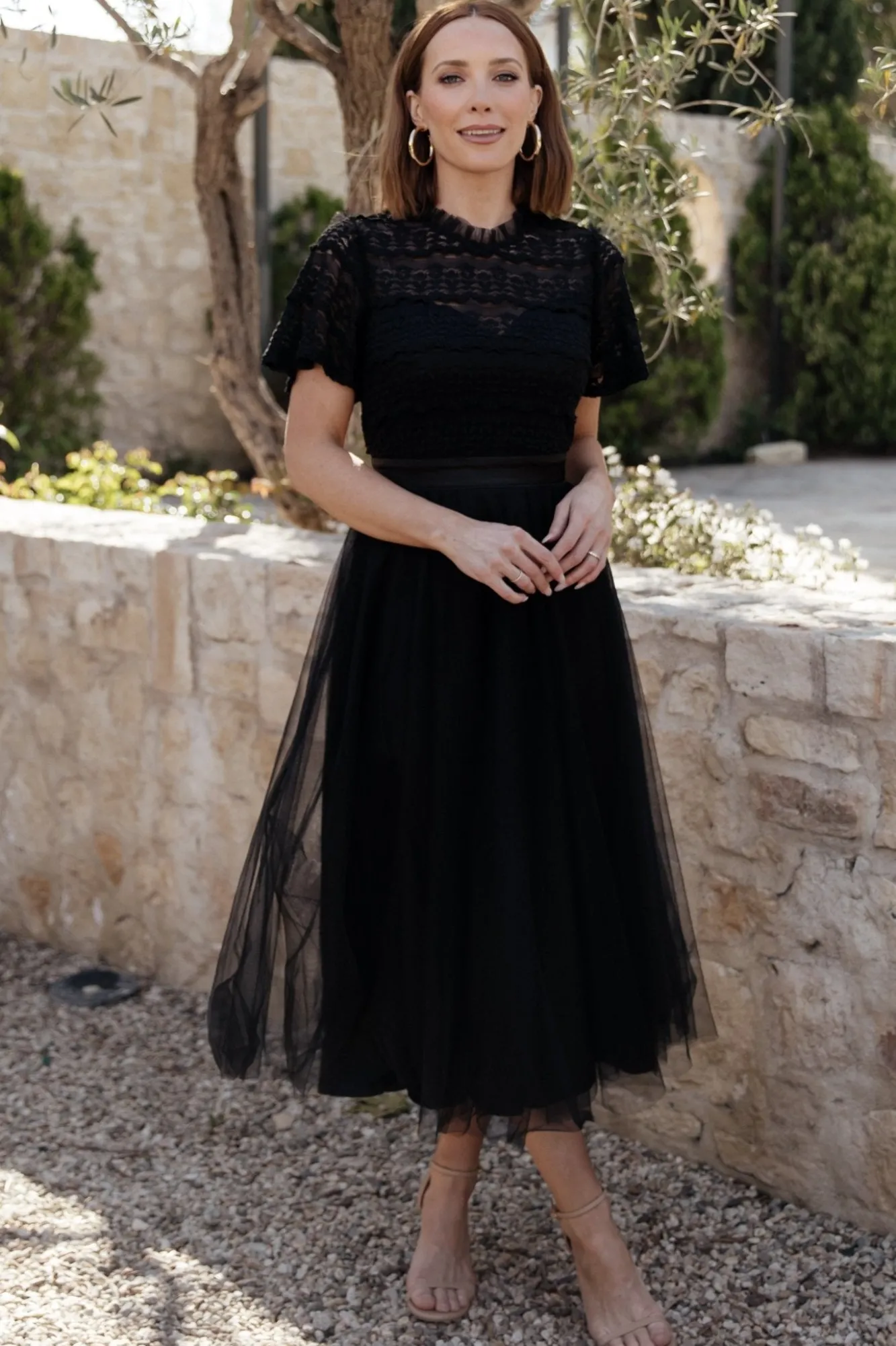 Baltic Born Darcy Tulle Midi Dress |