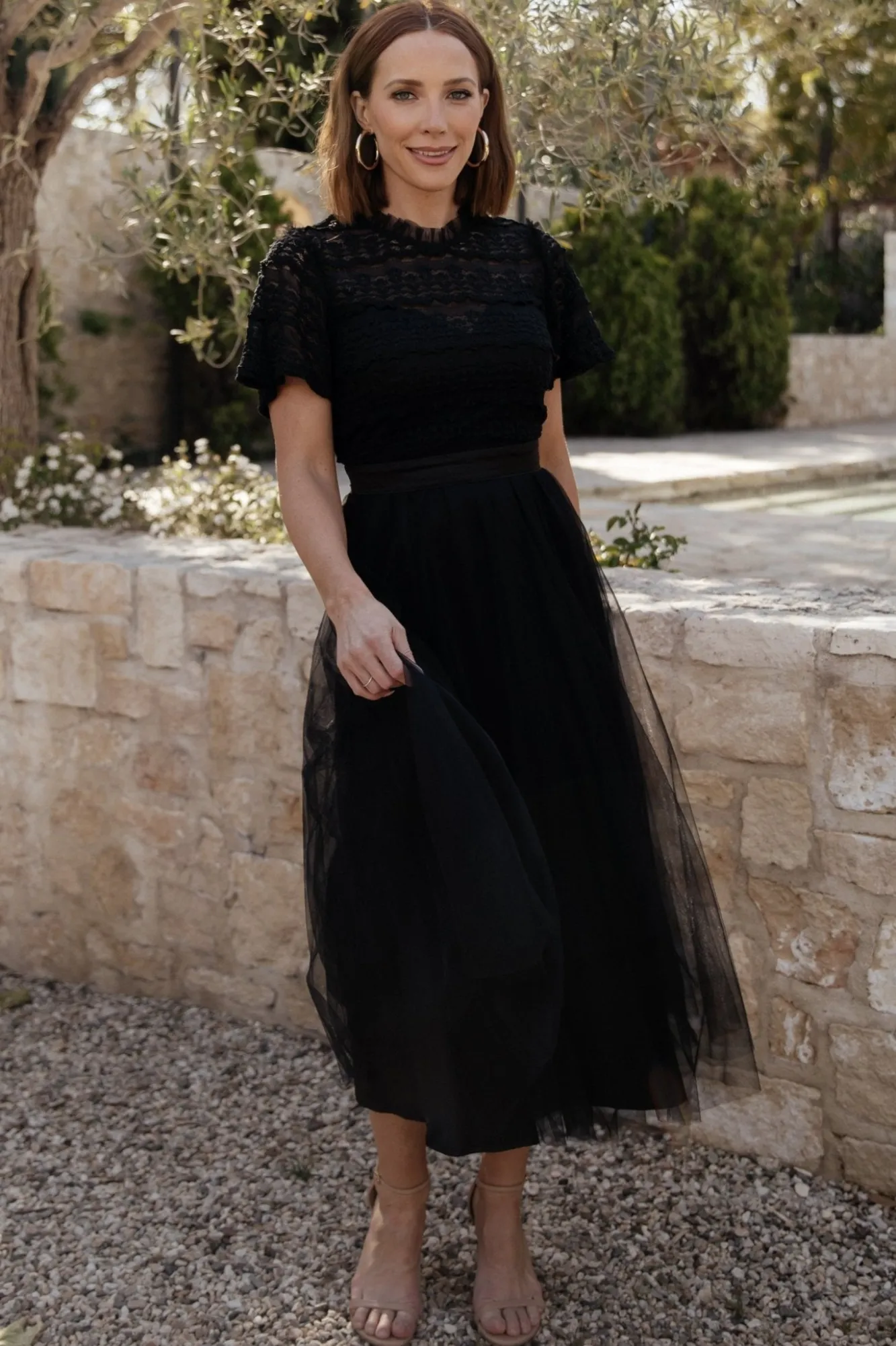 Baltic Born Darcy Tulle Midi Dress |