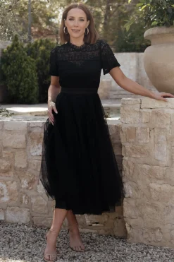 Baltic Born Darcy Tulle Midi Dress |