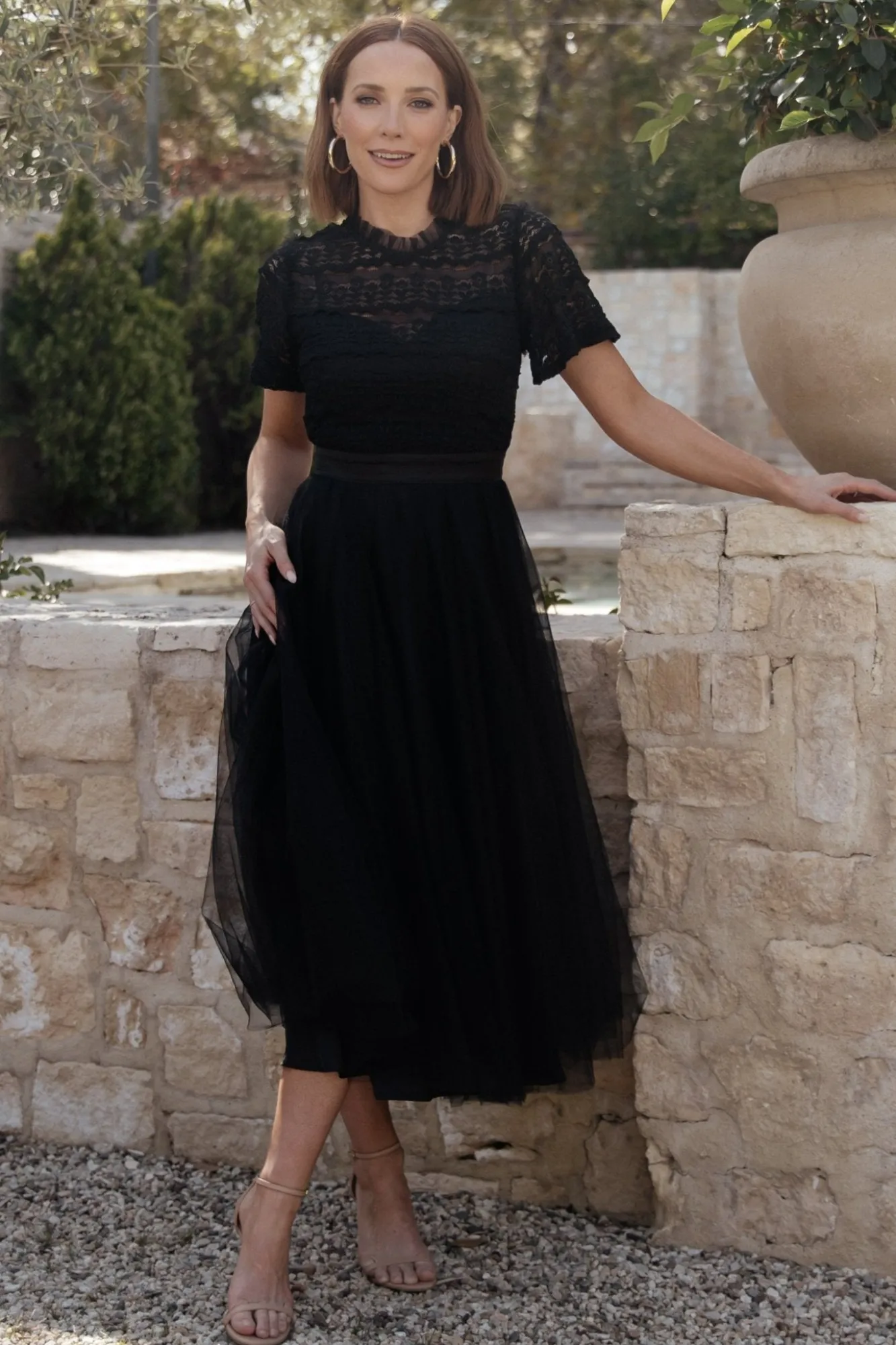 Baltic Born Darcy Tulle Midi Dress |