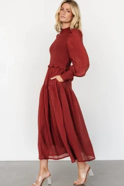 Baltic Born Daria Smocked Maxi Dress |