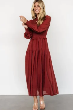 Baltic Born Daria Smocked Maxi Dress |