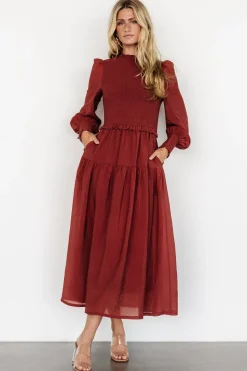 Baltic Born Daria Smocked Maxi Dress |