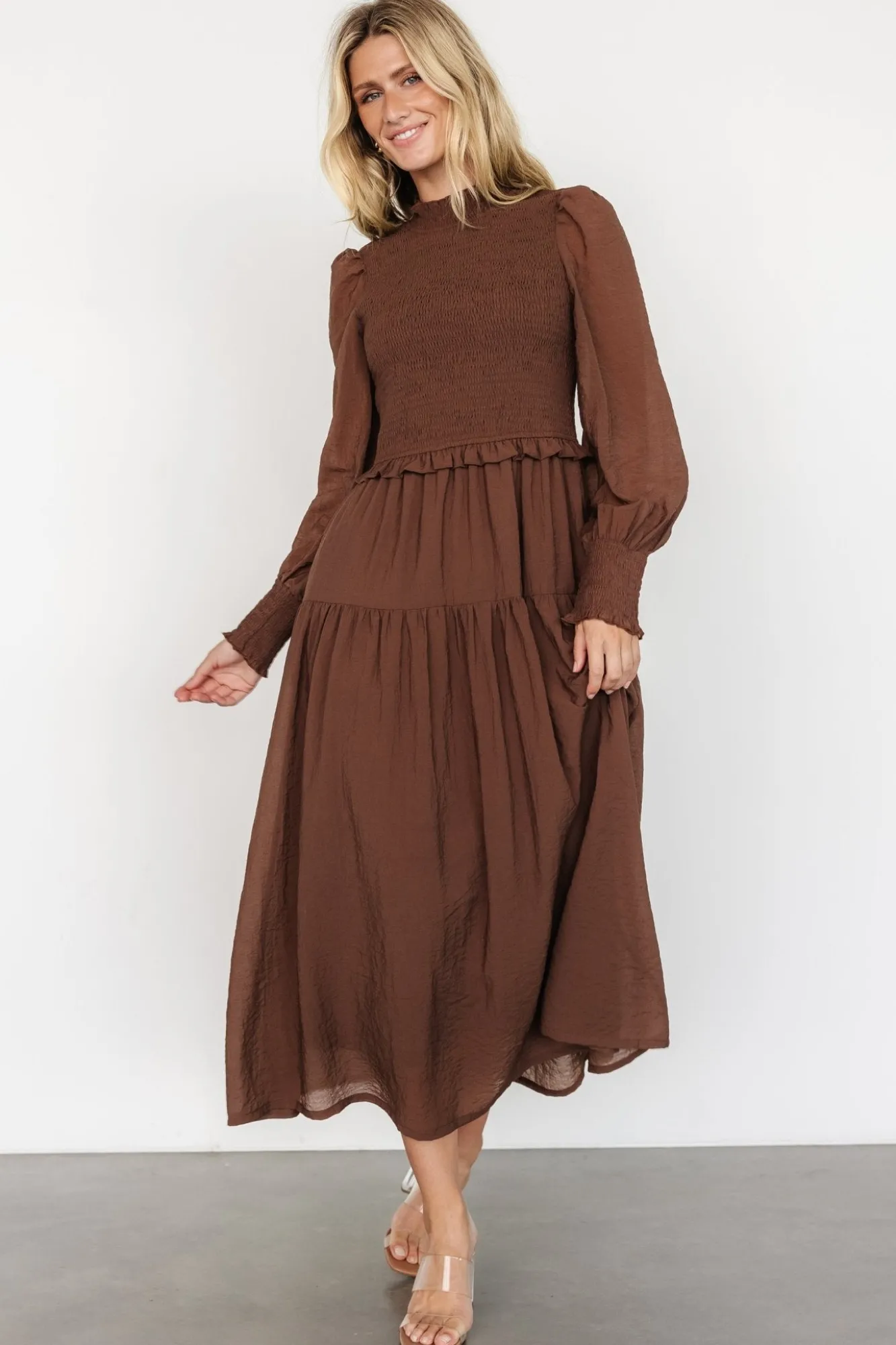 Baltic Born Daria Smocked Maxi Dress |